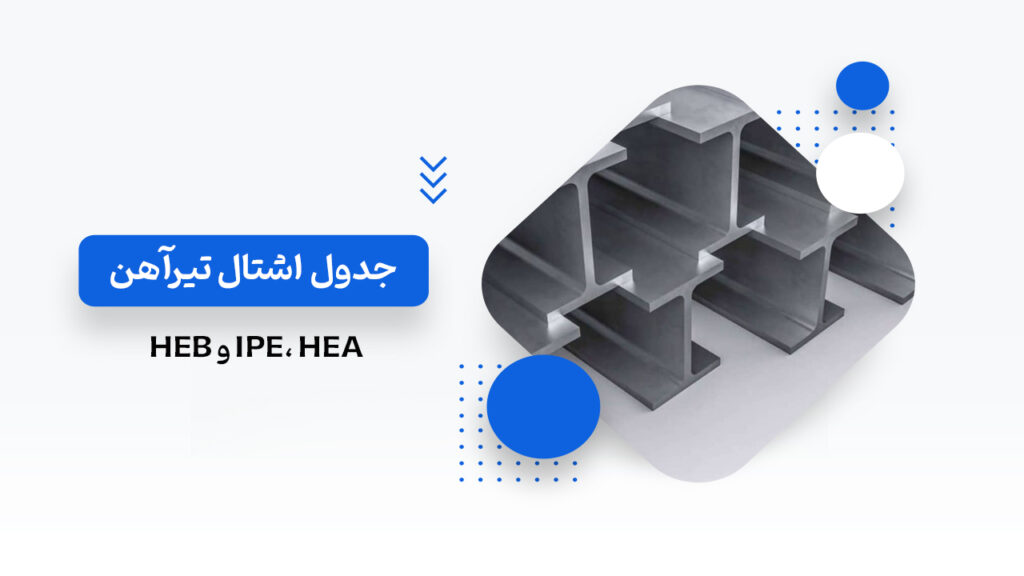 جدول اشتال تیرآهن